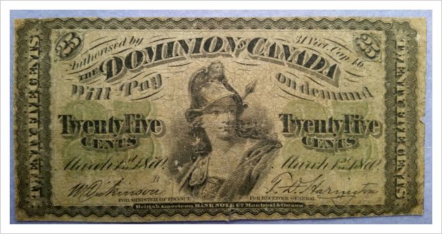 25-Cent-Dominion-Of-Canada-Bill